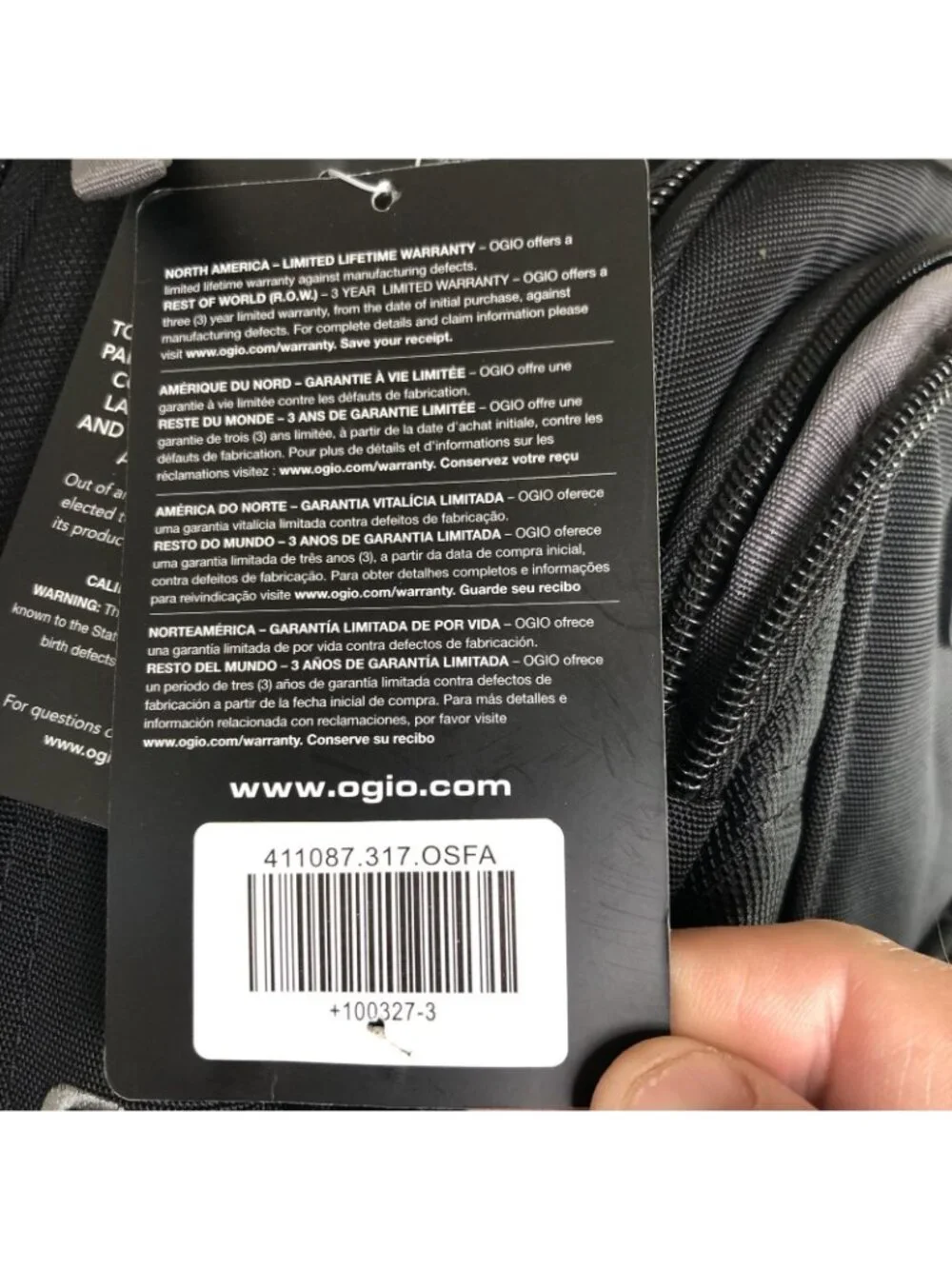 OGIO Black 19